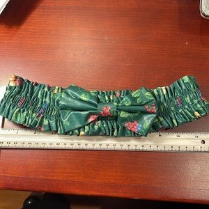 Longaberger Medium Garter EMERALD VINE pattern NWT